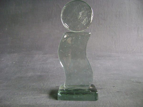 Custom Designed Recycled Glass Trophies