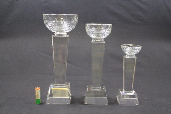 Custom Designed Crystal Glass Trophies