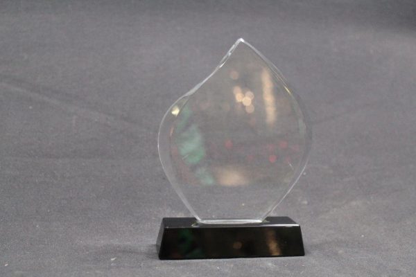 Custom Designed Crystal Glass Trophies