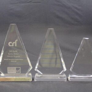 Crystal Glass Trophy