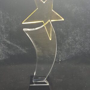 Crystal Glass Trophy