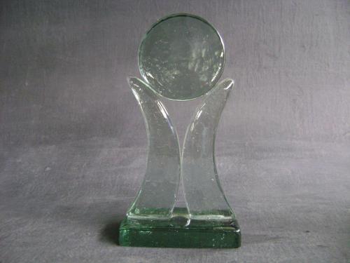 Custom Designed Recycled Glass Trophies